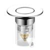 Universal Washbasin Leaking Stopper Push Type Bounces Drain Filter for Bathroom Kitchen