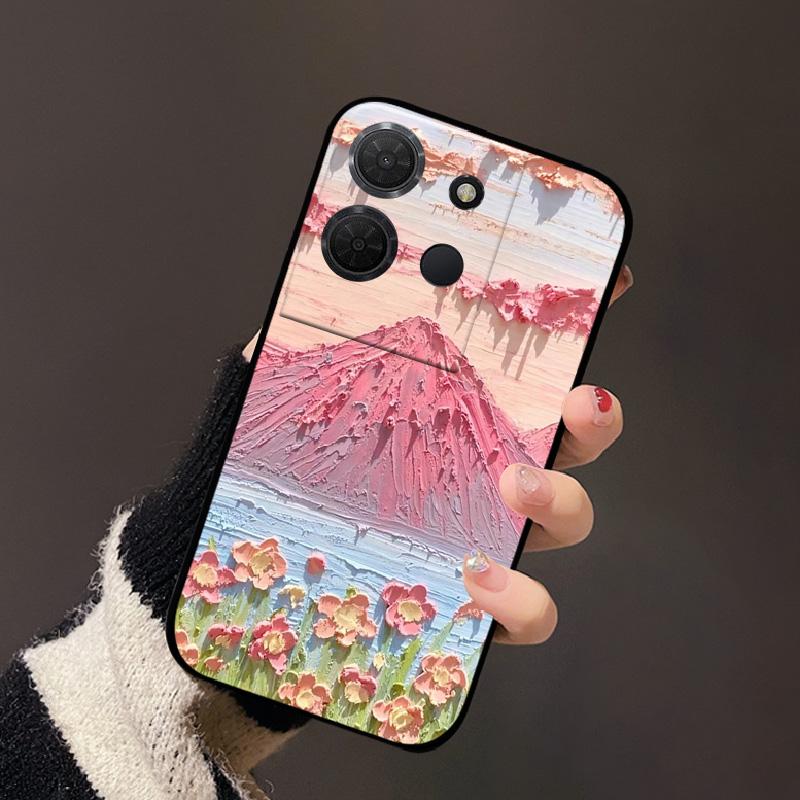 Phone Case For TCL 503 Soft Silicone Phone Cases Unique Cute Fashion Shockproof Back Cover For Funda TCL 503 Coque