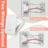 LangYeao Zigbee Smart Light Switch US Standard, No Neutral/Neutral Wire Optional 10A Works with Alexa Google Home