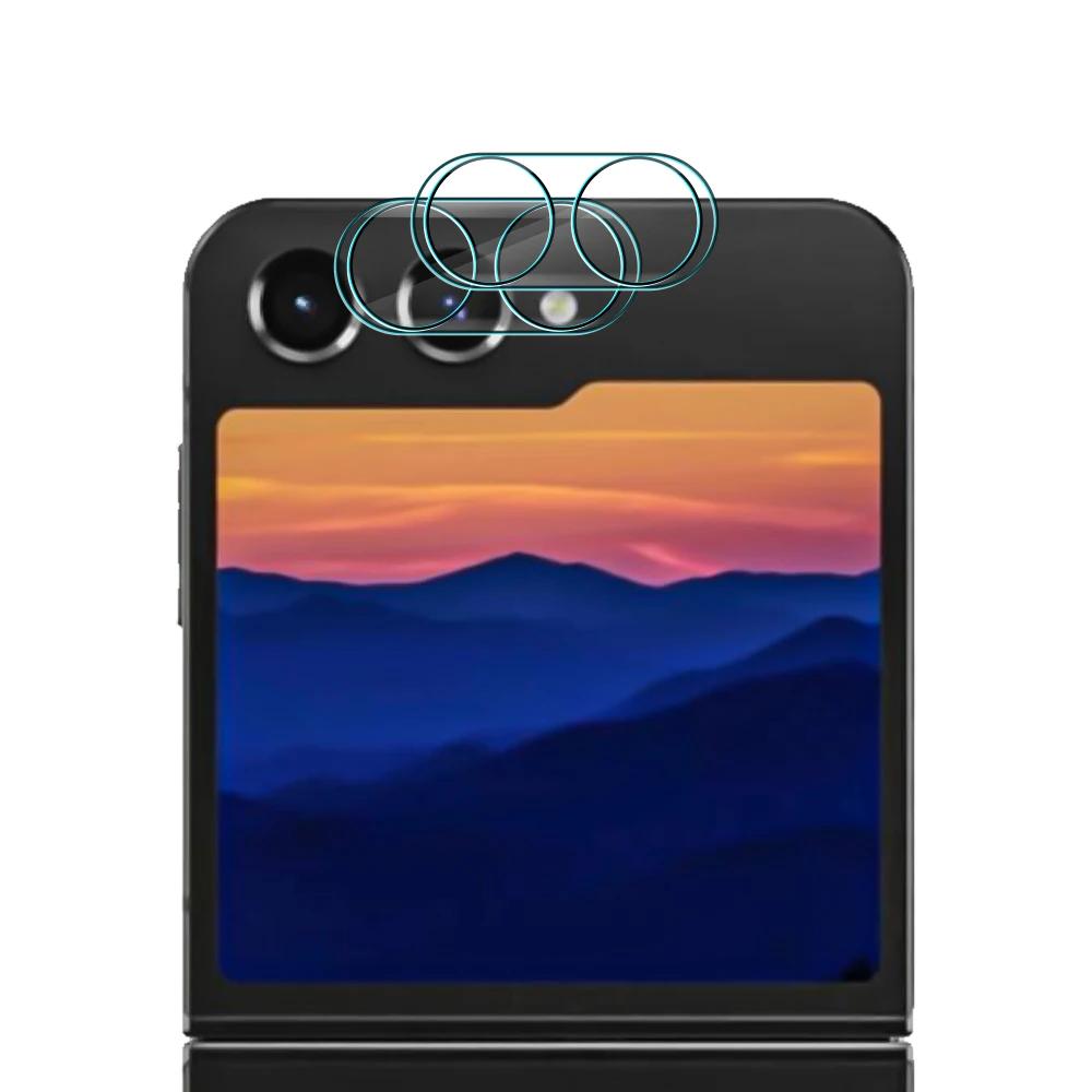 1-3/10-50Pcs HD Camera Tempered Glass Protector Flim For Samsung Galaxy Z Flip 7 6 5 4 Lens Anti-scratch Protect Rugged Back Cap