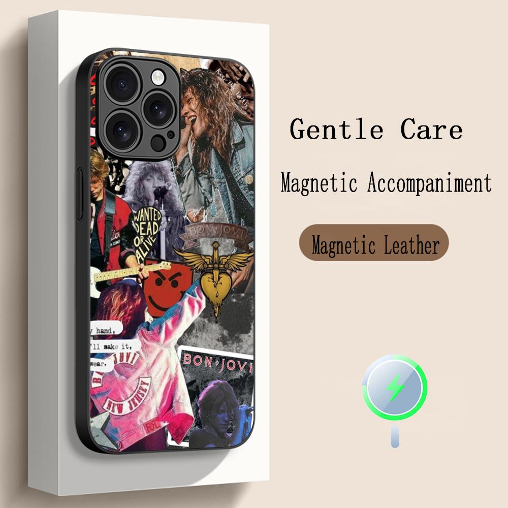 

Personal BonS singer J-jovis poster Phone Case For iPhone 17 16 15 14 13 12 Plus Pro Max High-end Luxury Magsafe Sheepskin iPhone 12