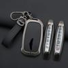 Interior Mouldings 2025 New Zinc Alloy+Leather Car key case cover shell Fob For Genesis G80 2023 2024 2025 G70 G90 G90RS4 GV60 G