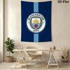Wild MCFC VictoryWall Hanging Printed Fabric Blanket Decorative Tapestries for Bedroom Living Room Home Decor