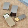 Blech Mini Metallbox Schiebdeckel Aufbewahrungsbox Hochzeit Schmuck Pillendosen Tragbare Blechdosen Behälter Kosmetik-Organizer