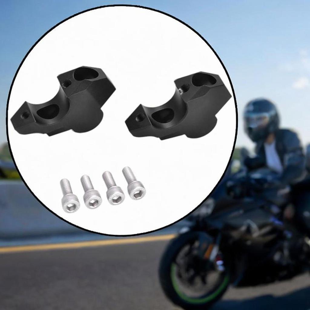 Handlebar Riser Kit for Honda Xadv 750 17-20 Convenient Installation Motorcycle Accessories Sturdy Aluminum Alloy with Bolts