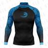Mens Rash Guard Long Sleeve Quick Dry UV Protection Swim Shirt Surfing Snorkeling Water Sports
