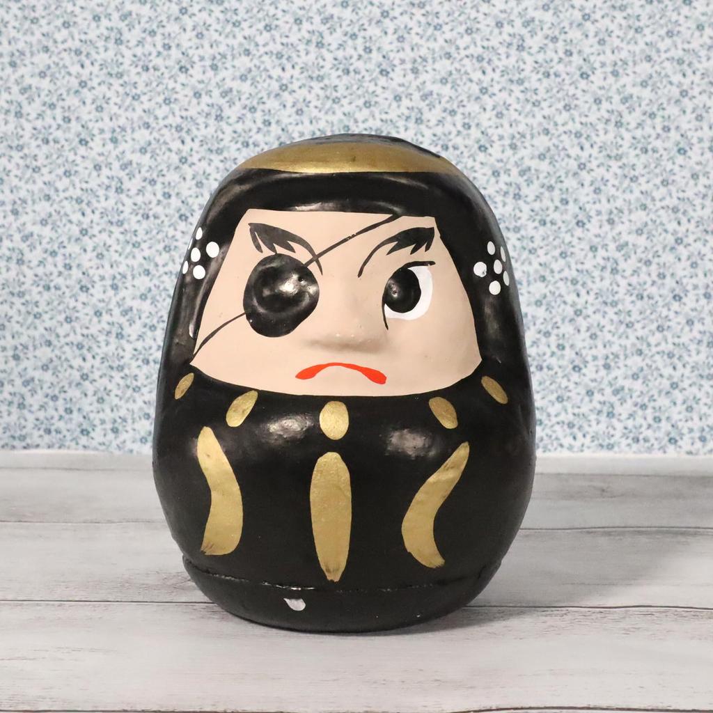 Castle Enterprise Date Daruma Masamune Hergestellt in Japan Japanisches Souvenir