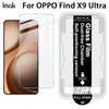 Para OPPO Find X9 Ultra 5G Vidro IMAK Cabine Sem Poeira Série H Película de Vidro Temperado