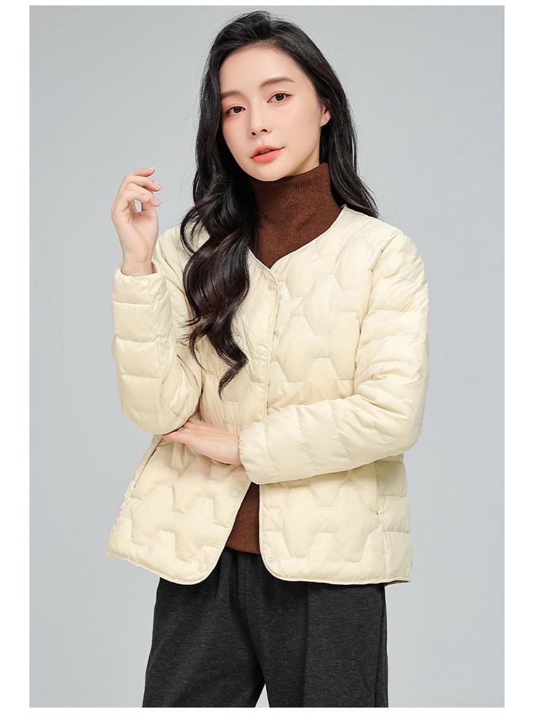 2025 Fall/Winter Women's Lightweight Versatile Down Jacket - Essential Warm School Uniform Layer