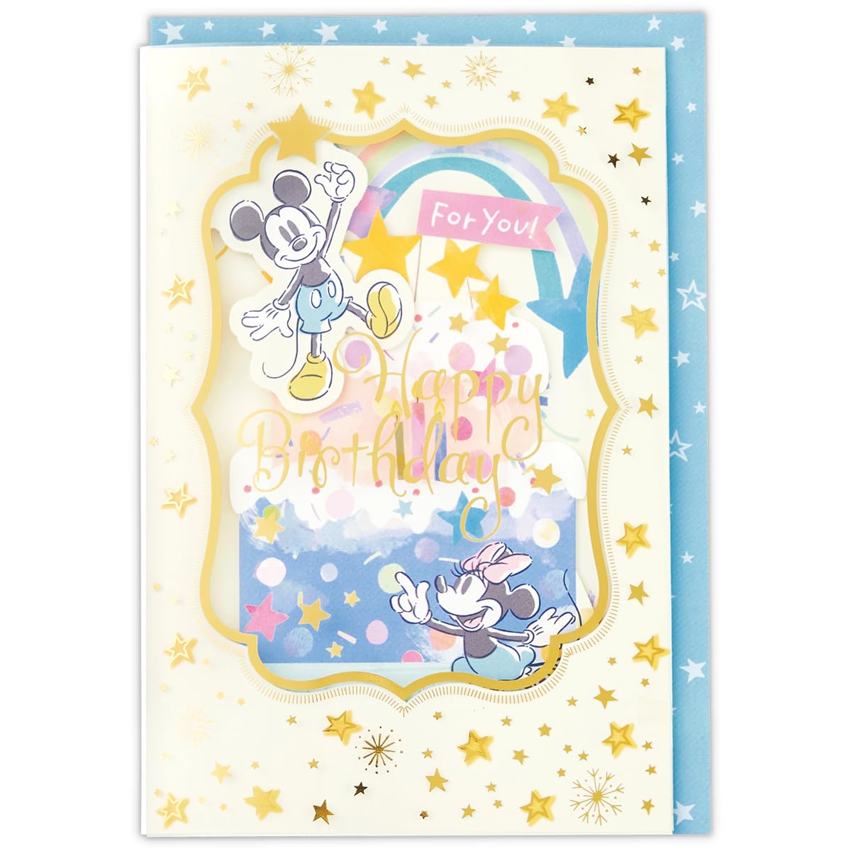 

Открытка на день рождения Hallmark Disney Музыкальная шкатулка Микки и Минни 833398