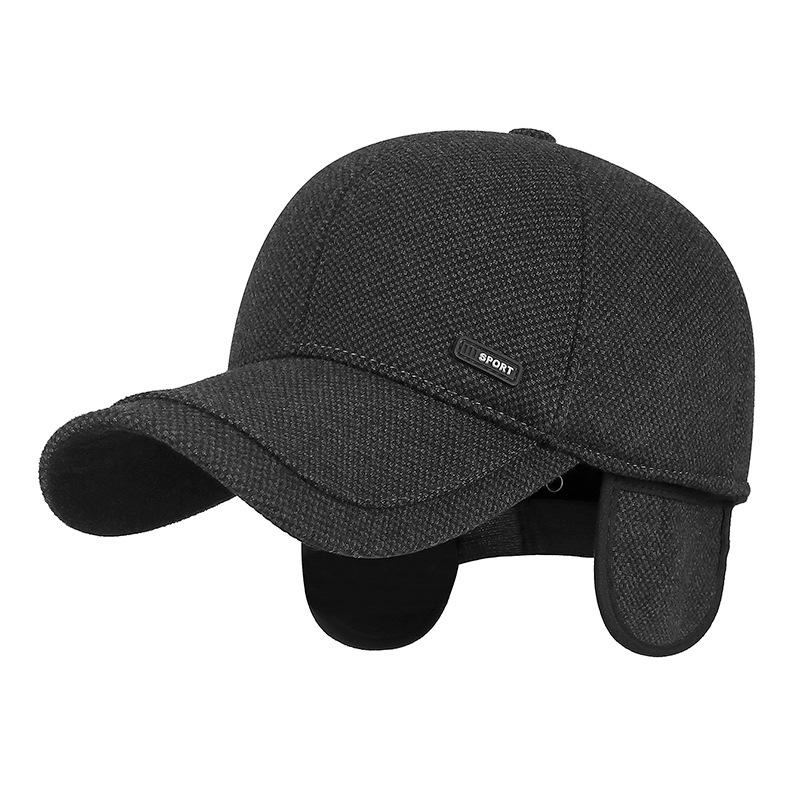 Northwood Winter Warme Verdicken Herren Baseballkappen Outdoor Winddicht Ohrenschutz Sport Baseballkappe Herren Truckerhüte