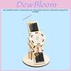 Simulated Wooden Artificial Satellite Assembly Model Children Puzzle Toy Set For Kids Learning
