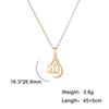 Cazador Classic Arabic God Allah Pendant Necklaces Gold Color Stainless Steel Women Men Islamic Muslim Chain Necklace Jewelry