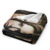 Soft Warm Blanket Decorative The Vampire Diaries Bedding Throws  Flannel Bedspread For Couch Bed Pattern Sofa Bed Cover