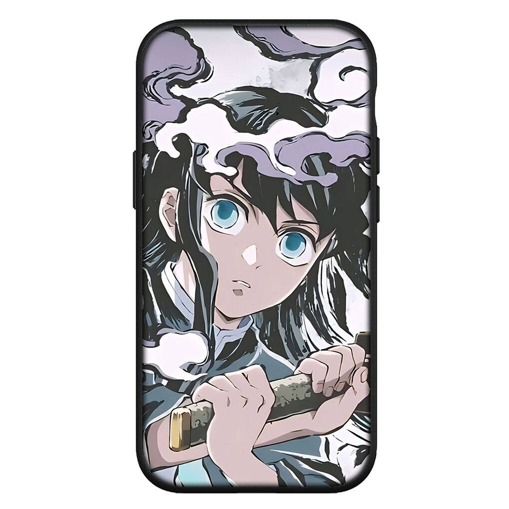 Pro Samsung Galaxy S25 S24 S23 S22 Ultra FE Plus A17 A37 A57 A56 A55 A06 A16 A15 A36 A26 A35 A05 A25 A54 A34 Pouzdro Muichiro Tokito Demon Slayer Tanjiro