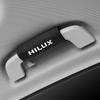 Suede Leather Car Roof Armrest Pull Protection Cover Gloves Door Handle Accessories For Toyota Hilux Surf Vigo Revo 2017 2018