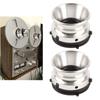 Nab Reel Hub Adapter for Open Reel Tape Open Reel Tape Nab Hub Universal Reel Tape Recorder Accessory for and Teac 10-inch Recorders, Adapter, Studer,