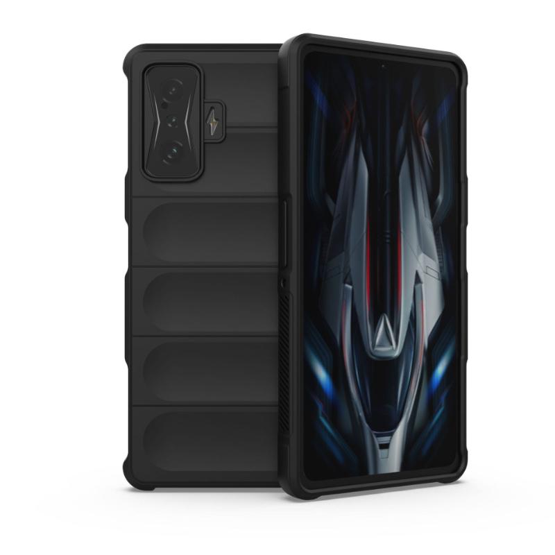 Pro Xiaomi Redmi K40 K50 Gaming 5G Zadní kryt Pouzdro na telefon Měkký tekutý silikon Nárazuvzdorný Pancéřový Chránič Funda Coque