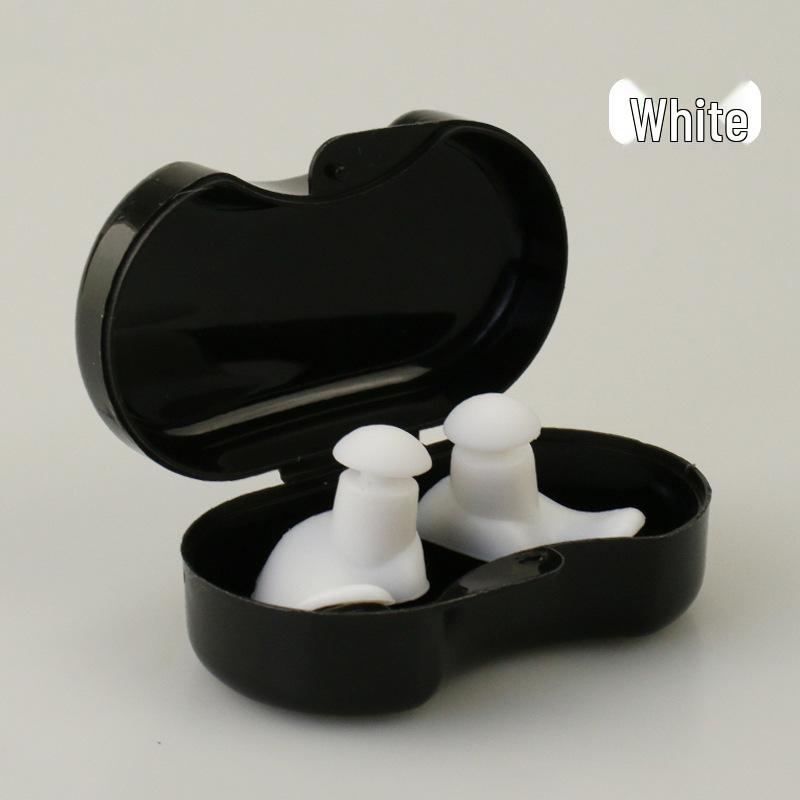 Waterproof Spiral Silicone Earplugs for Swimming and Noise Reduction