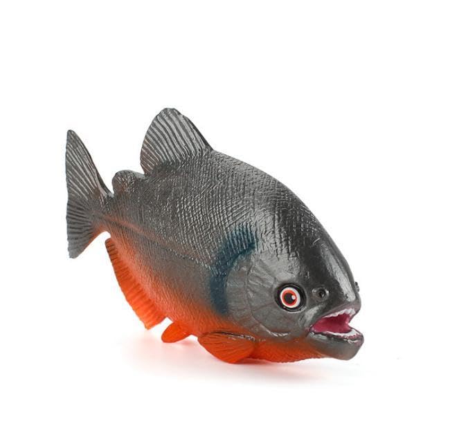 

[Гора Бога Кішки] Піранья Хижа Риба Прісноводна Риба Амазонка Фігурка Модель Мініатюрна Прикраса Декор Інтер єру Колекційний Предмет Модельний Набір