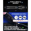 Lampe torche LED - AIMOONSA - P70 - 10000 lm rechargeable USB‑C - IP67 étanche - 5 modes