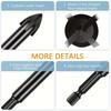 10pcs Tile Porcelain Drill Bit 6mm Alloy Drill Bits Durable Full-grinding Glass Marble Drill Set Electric Screwdriver Bits