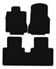 BASIC Black Velour Floor Mats For: Mercedes A W168 Family Minivan (2001-2005)
