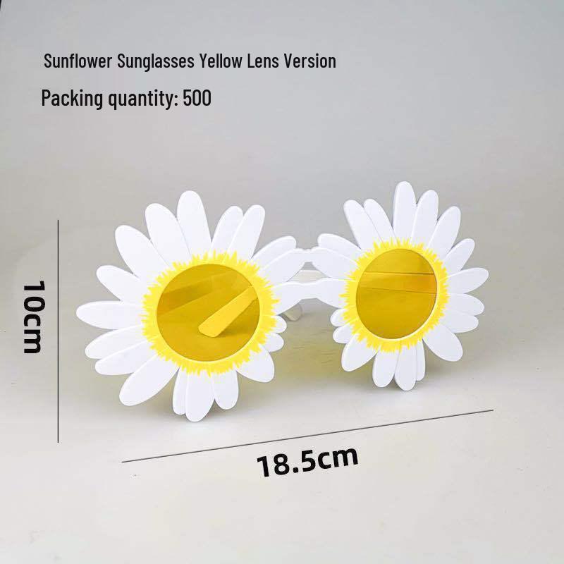 Creative Party Photo Props: Funny Cake & Christmas Birthday Glasses