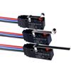 IP67 Waterproof Micro Switch, 5L1B/5L2A/5L3 Models, Straight Lever Roller, 1 NO/1 NC Limit Switch.