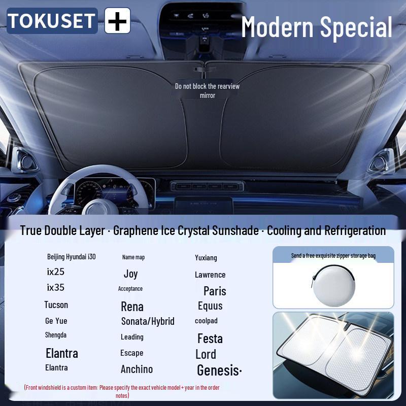 2025 Car Windshield Sunshade Umbrella - Heat Insulation & Sun Protection