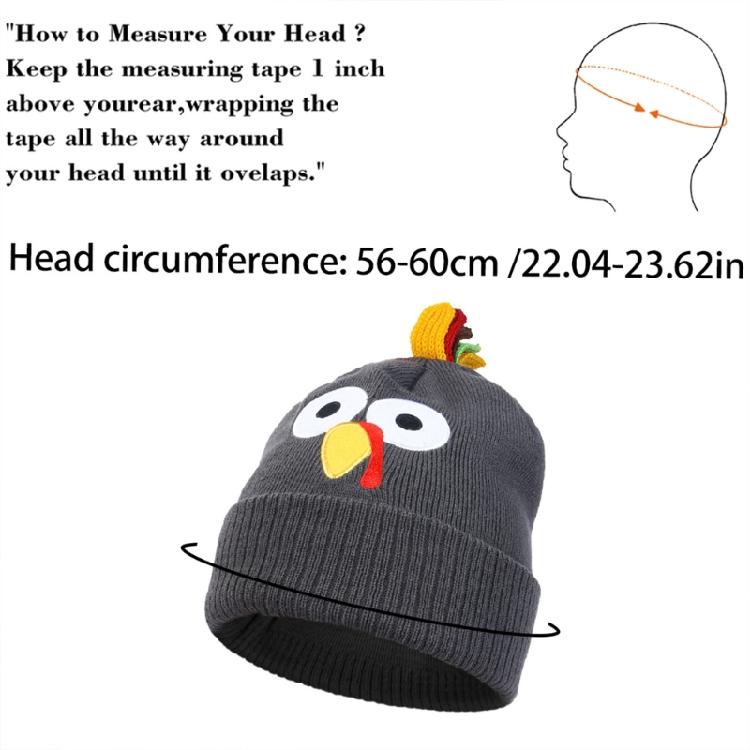 Thanksgiving Turkey Beanies for Playful Dress Up and Seasonal Decors Headwear