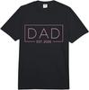 Dad Est. 2026 Girl Father 2026 Dad of a Girl 2026 BLACK T-Shirt S3