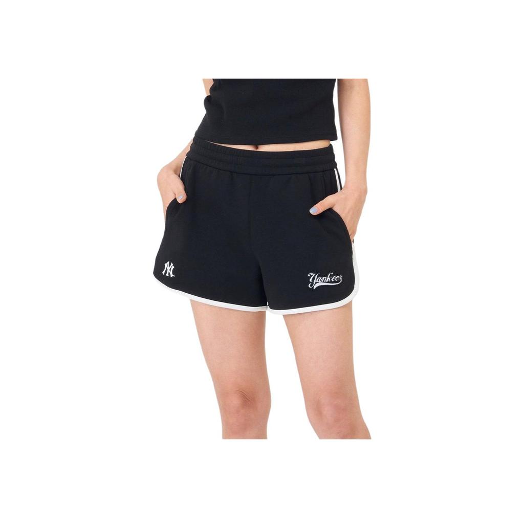 New MLB Casual Shorts Women's Black 3FSPV0443-50BKS