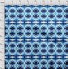 oneOone Cotton Poplin Navy Blue Fabric Geometric Shibori Sewing Craft Projects Fabric Prints By Yard 42 Inch