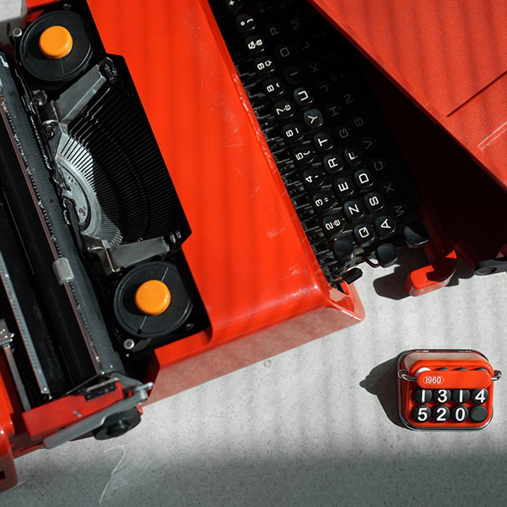 Car Interior Accessories Retro Typewriter Temporary Parking Card Auto License Stop Sign Telephone Number Plate