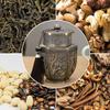 Metallbehälter für Tee, Salz und Süßigkeiten Aufbewahrung Kaffeekanne mit Deckel Multifunktionales Küchenwerkzeug