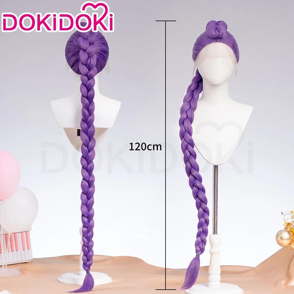 Nová Rumi Zoey Mira Paruka s krajkou vpředu DokiDoki Dámská Halloweenská Paruka 120cm Dlouhé Vlasy Rumi Cosplay Nehty Zoey Klobouk Zdarma W