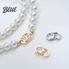 Necklace Closure Stainless Steel Clasp S-shaped Hook Clip Connector DIY