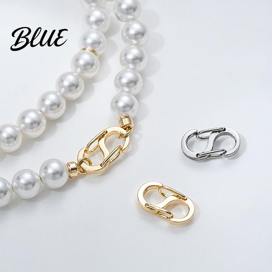 Necklace Closure Stainless Steel Clasp S-shaped Hook Clip Connector DIY