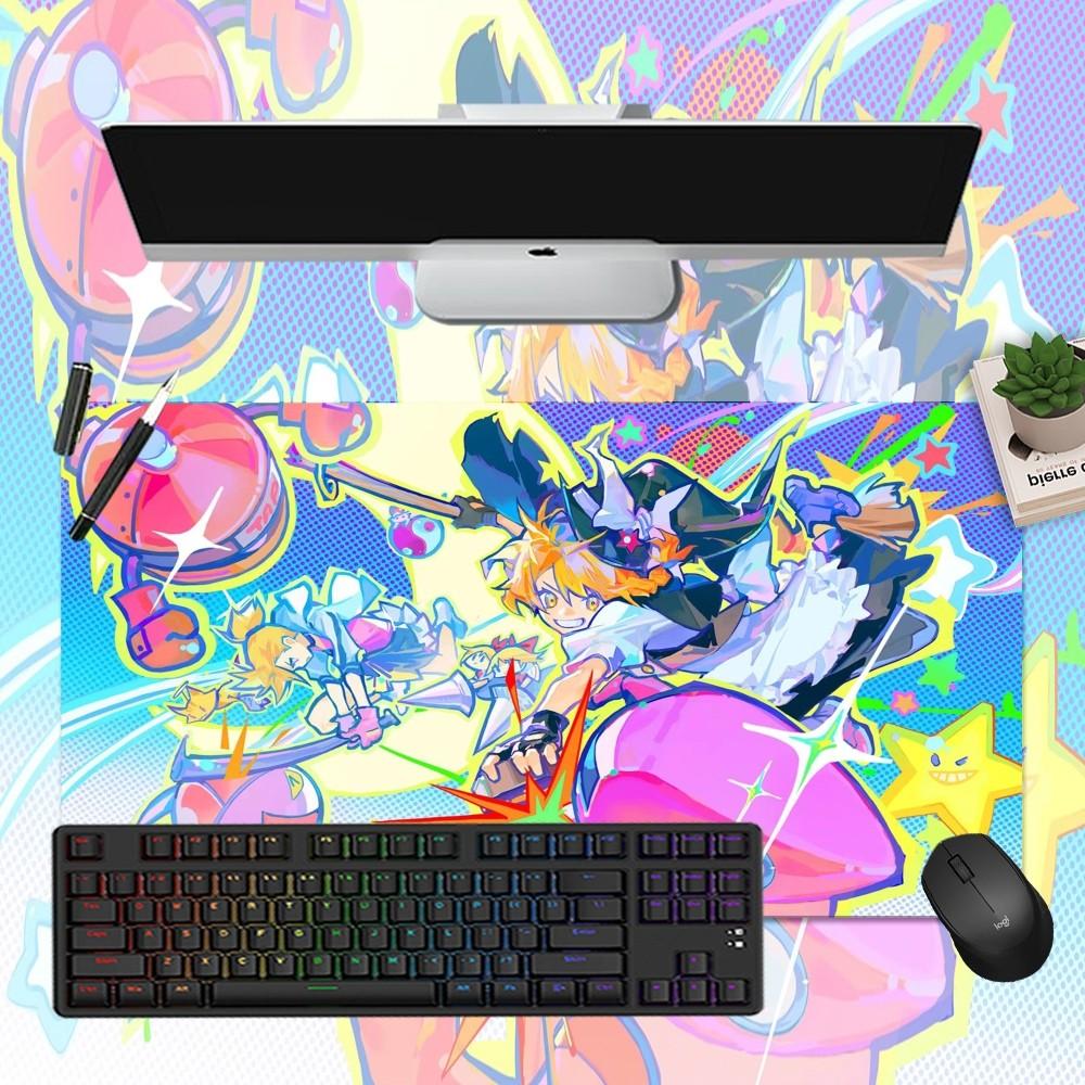 Muse Dash Anime Girl Mousepad Boy Pad Natural Rubber Gaming Mousepad Desk Mat Size For Gameing World Of Tanks CS GO Zelda
