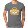 Cryptocurrency Crypto Miner Shiba Inu Shibarmy T Shirt Harajuku Graphic High Quality Tshirt Loose O-Neck Streetwear