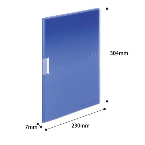 KOKUYO File Clear Book MOTTE A4 10 Piece Pocket Blue La-LM10B