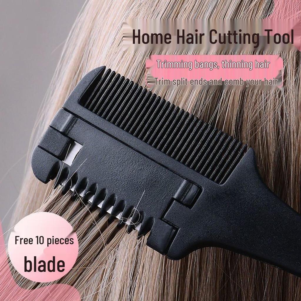 Household Hair Thinning Comb & Clipper for Bangs and Adult Trimming
