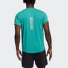Adidas Elevate Train T Quick-Dry Short-Sleeve Training Shirt Men Tops Green HF4205