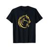 Glad Kinesiska Nyåret Konst 2026 Halvmåne Året Hästen T-shirt Roliga Grafiska T-shirts För Män Kvinnor Rund Hals Lös Casual...