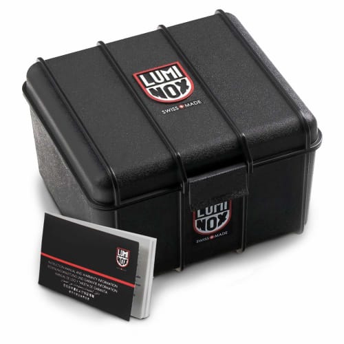 Luminox Navy Seal Men's Watch, 45mm - Military Dive Watch, Black, Date Function, Chronograph, 200m Water Resistant - XS.3581.EY, Black, 45mm