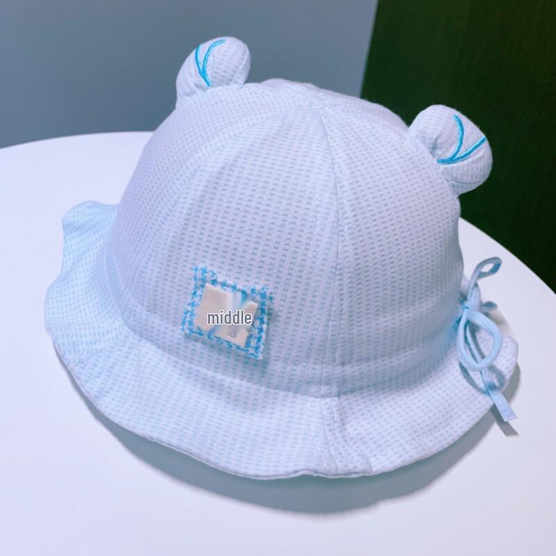 Unisex Baby Sun Protection Bucket Hat for Toddlers - Spring & Autumn