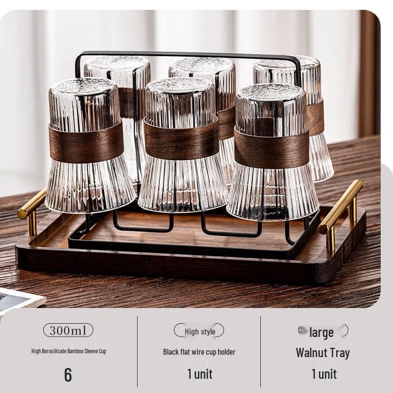 Jiakangming Heat-Resistant Single-Layer Glass Cup