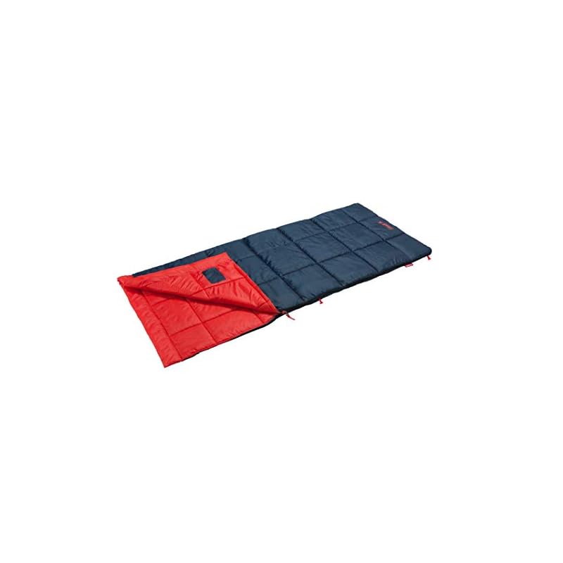 Coleman Performer III/C5 Sleeping Bag - Envelope Type, Washable, Comfort Temperature 5°C, Connectable, Suitable for Camping, Outdoors, Disaster