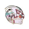 Anime Game Pokemon Hard Enamel Pins Cute Cartoon Gengar Brooches On Clothes Lapel Badges Metal Jewelry Accessories